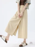 Pantalon jupe japonais femme élégant et moderne