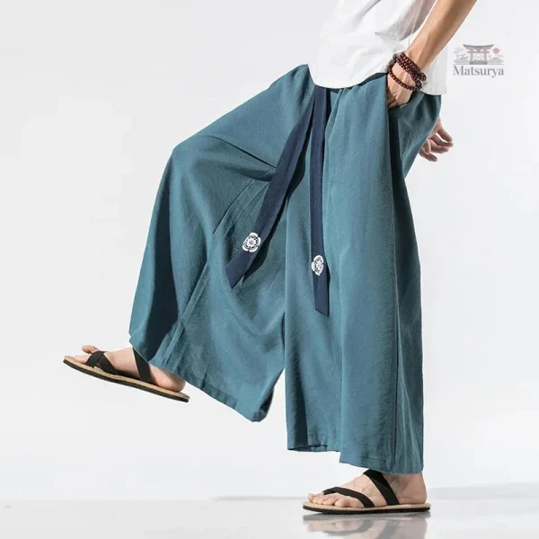 Pantalon Kimono au design traditionnel japonais