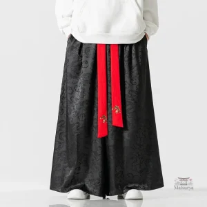Pantalon Kimono Vintage, style japonais élégant