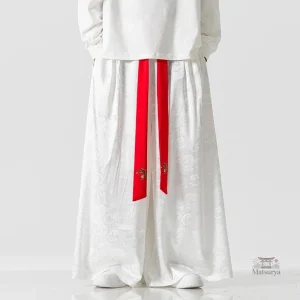 Pantalon japonais Kimono, design rétro unique