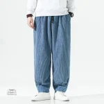 Pantalon large confortable japonais