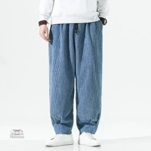 Pantalon large confortable japonais