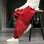 Pantalon Homme ample inspiré du Japon