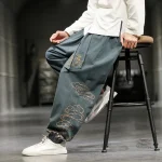 Vêtement masculin : Pantalon Japonais large