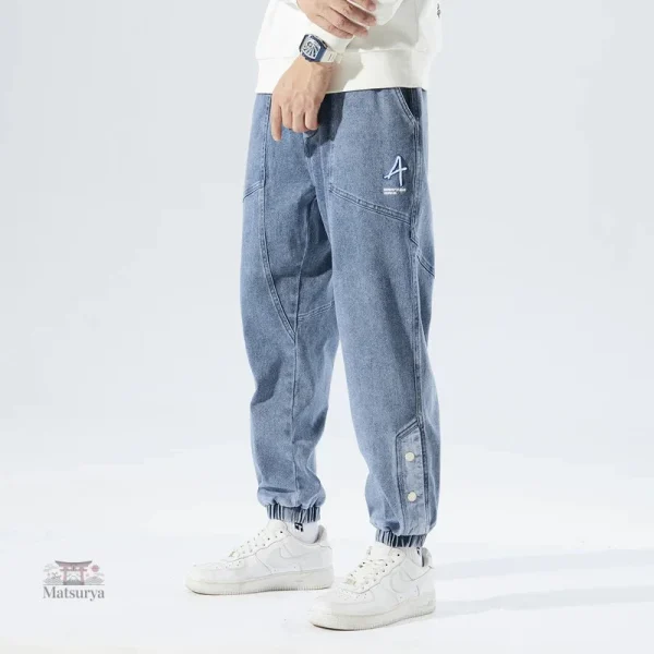pantalon-leger-denim-japonais-1 Pantalon léger en denim japonais