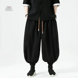 Pantalon japonais Nikka, coupe moderne et confortable