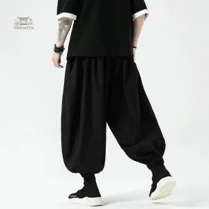 Vêtements japonais pour homme, pantalon Nikka en style unique