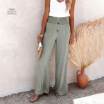 Pantalon Japonais Femme en Coton