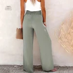 Pantalon léger en coton pour un look décontracté