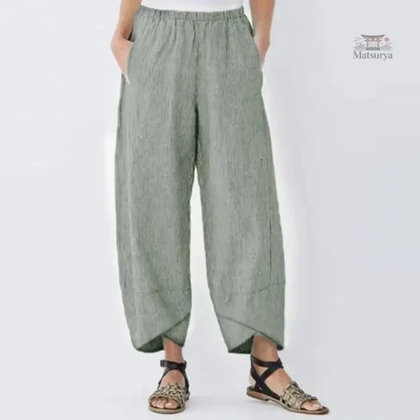 Pantalon Japonais en Lin pour un usage quotidien