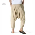 Pantalon Sarouel avec coupe ample, mode japonaise contemporaine