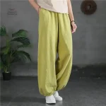 Sarouel vintage pour femme, look décontracté