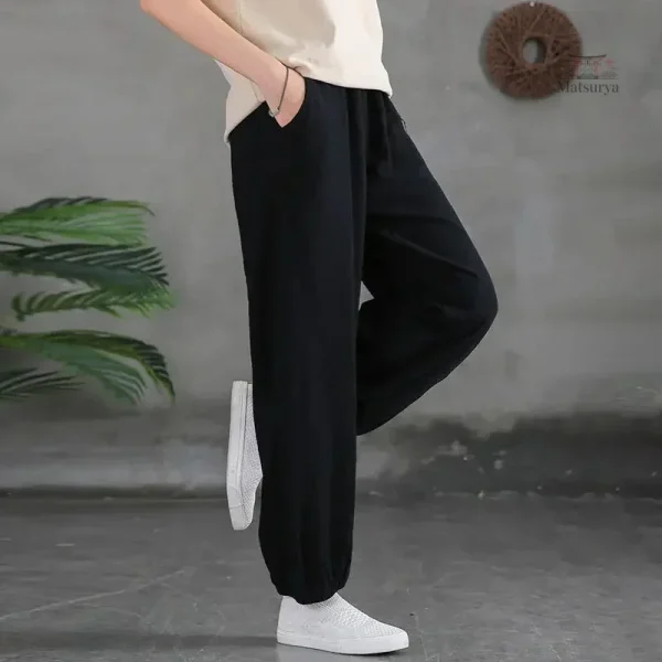 Pantalon sarouel chic pour femmes modernes