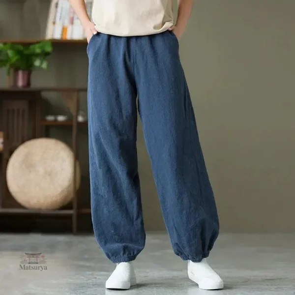 Style vintage sarouel, confort et élégance