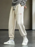Pantalon Streetwear en Velours Côtelé