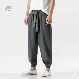 Pantalon style japonais homme moderne