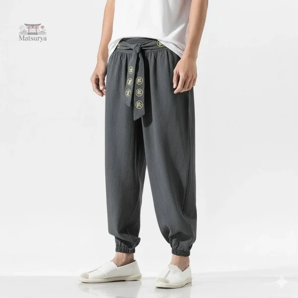 pantalon-style-japonais-homme-1 Pantalon style japonais homme moderne