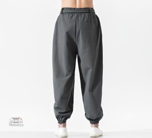 Pantalon homme coupe japonaise unique