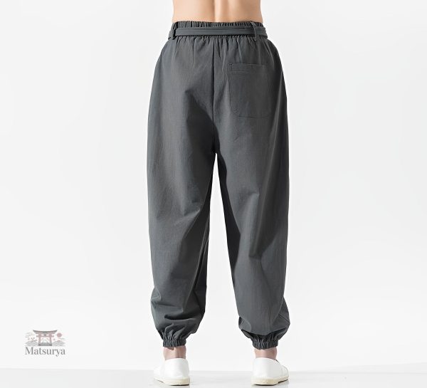 Pantalon homme coupe japonaise unique