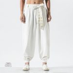 Pantalon homme avec design japonais traditionnel