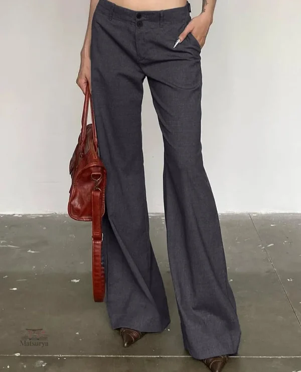 pantalon-taille-basse-pour-femme-1 Pantalon Taille Basse Femme, style japonais