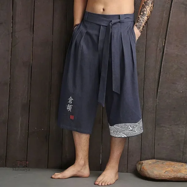 Pantalon Taro, design inspiré de la mode japonaise