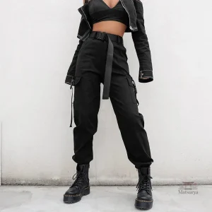 Pantalon Techwear Femme en style japonais