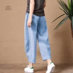 Pantalon femme style traditionnel japonais