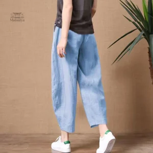 Pantalon femme style traditionnel japonais