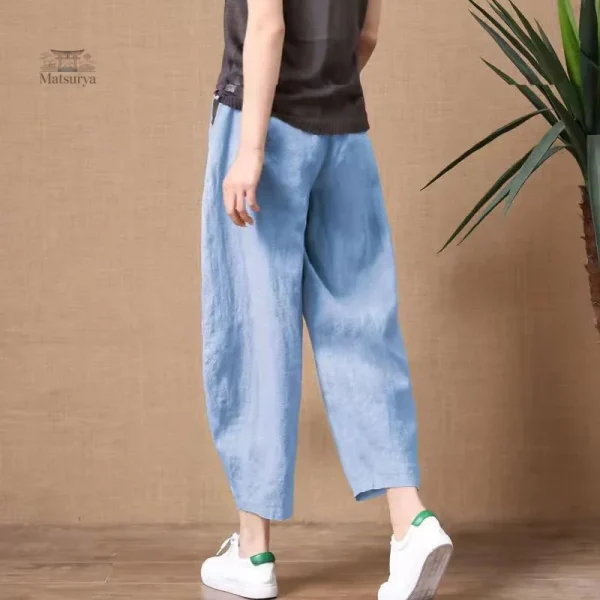 Pantalon femme style traditionnel japonais
