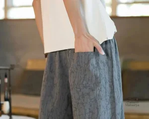 Pantalon japonais élégant et confortable