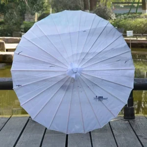 Parapluie ancien, design japonais unique et élégant