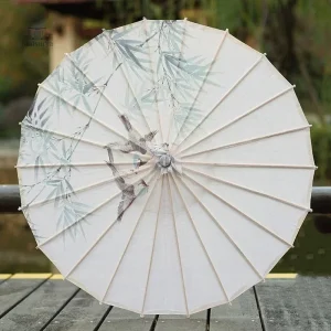 Parapluie Japonais en soie élégant et coloré