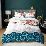 Parure de Lit Japonaise Cerisier