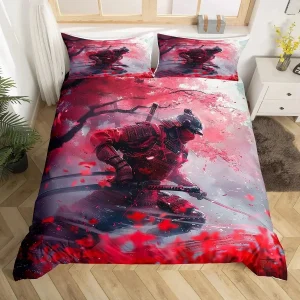 Parure de lit motif japonais élégante et originale