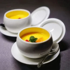 Petit bol japonais blanc élégant et simple