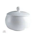 Bol en porcelaine blanche, design traditionnel japonais