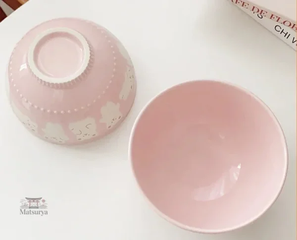 Petit bol design ours, style japonais