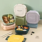 Petit Box Bento Carré pour repas équilibrés