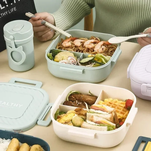 Boîte Bento compacte et pratique