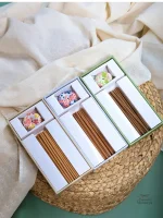 Coffret d'encens japonais traditionnel et parfumé