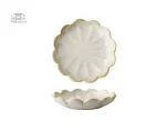 Assiette japonaise petite taille motif floral