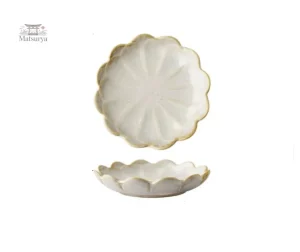 Assiette japonaise petite taille motif floral