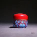 Petite Boîte à Thé Japonaise en bois décoratif