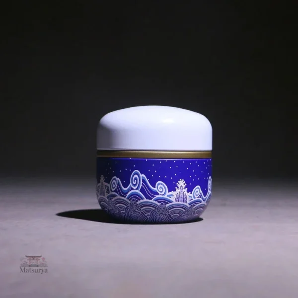 Boîte à thé traditionnelle japonaise en design élégant