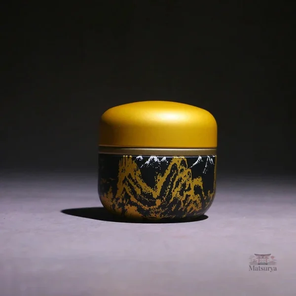 Conteneur à thé compact au style japonais authentique