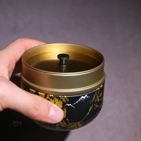 Boîte à thé artisanale, parfaite pour les amateurs de thé