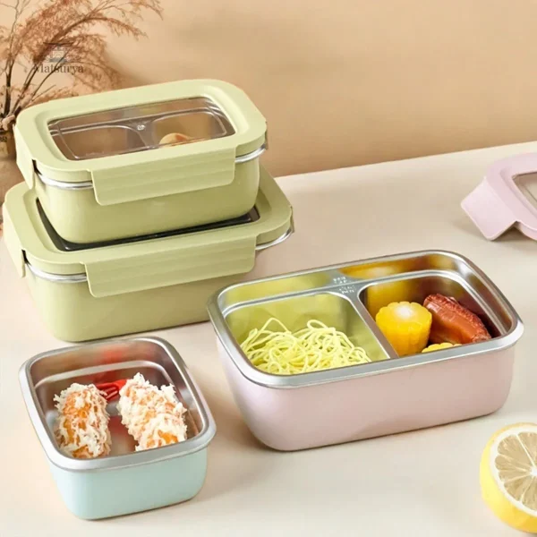Boîte Bento compacte pour repas équilibrés