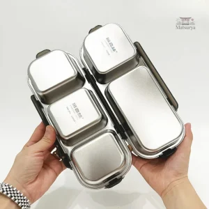 Bento rectangulaire idéal pour la lunchbox