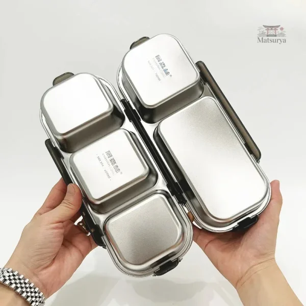 Bento rectangulaire idéal pour la lunchbox